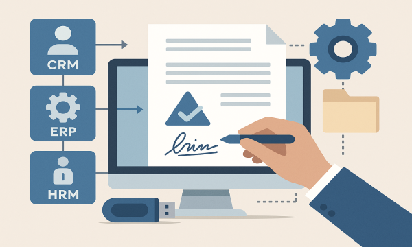 Hướng Dẫn Tích Hợp Hợp Đồng Điện Tử Với CRM, HRM, ERP, SAP